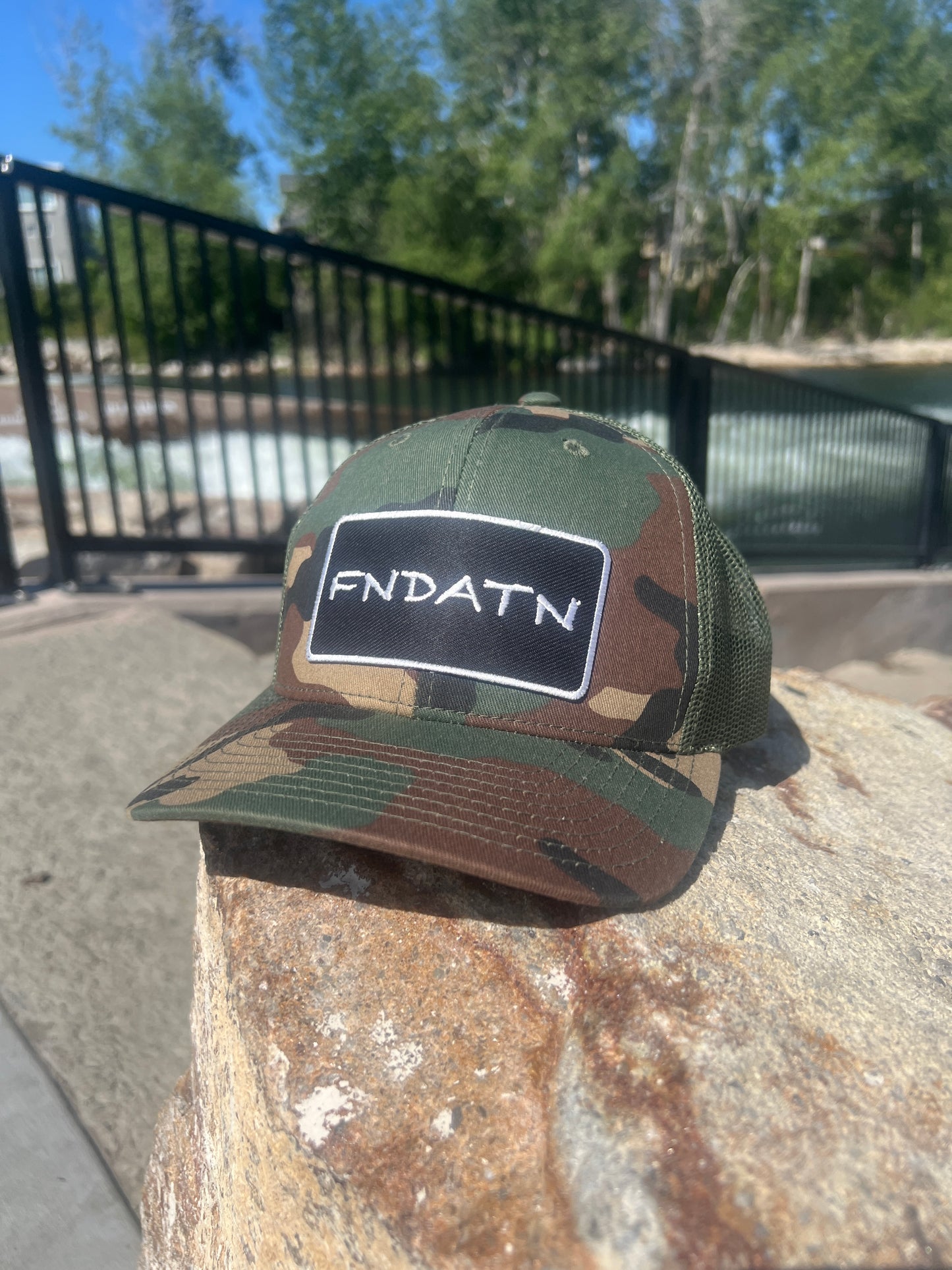 Camo Logo Snapback